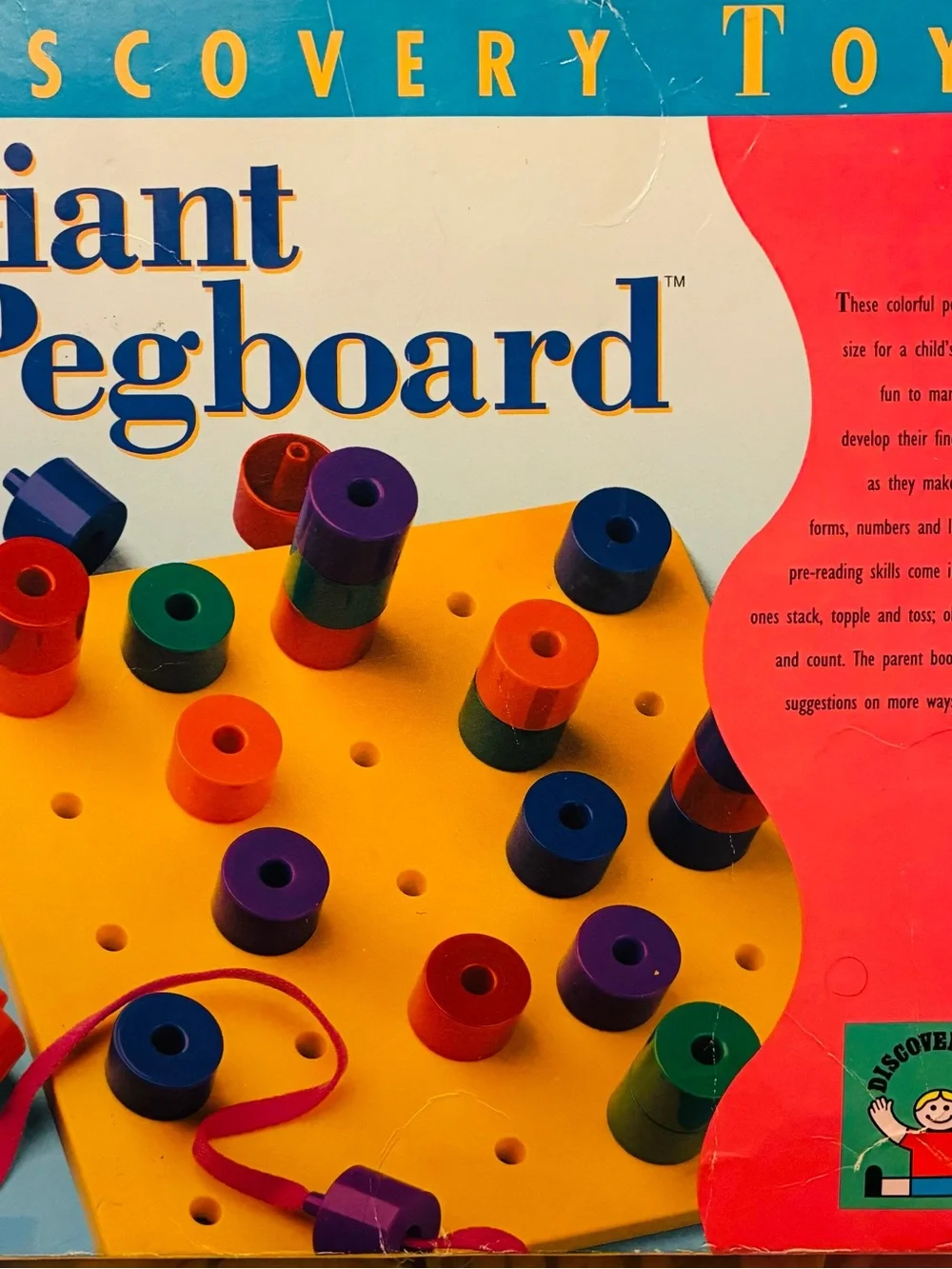 Discovery Toys Pegboard Kids Educational Toys
